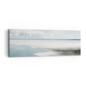 Impression sur toile - Image sur toile - Marée douce - 90x30 cm