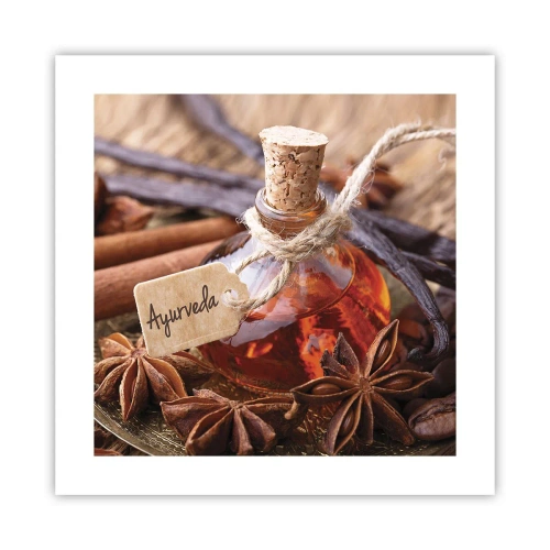 Affiche - Poster - Vers l'unité du corps et de l'esprit - 40x40 cm