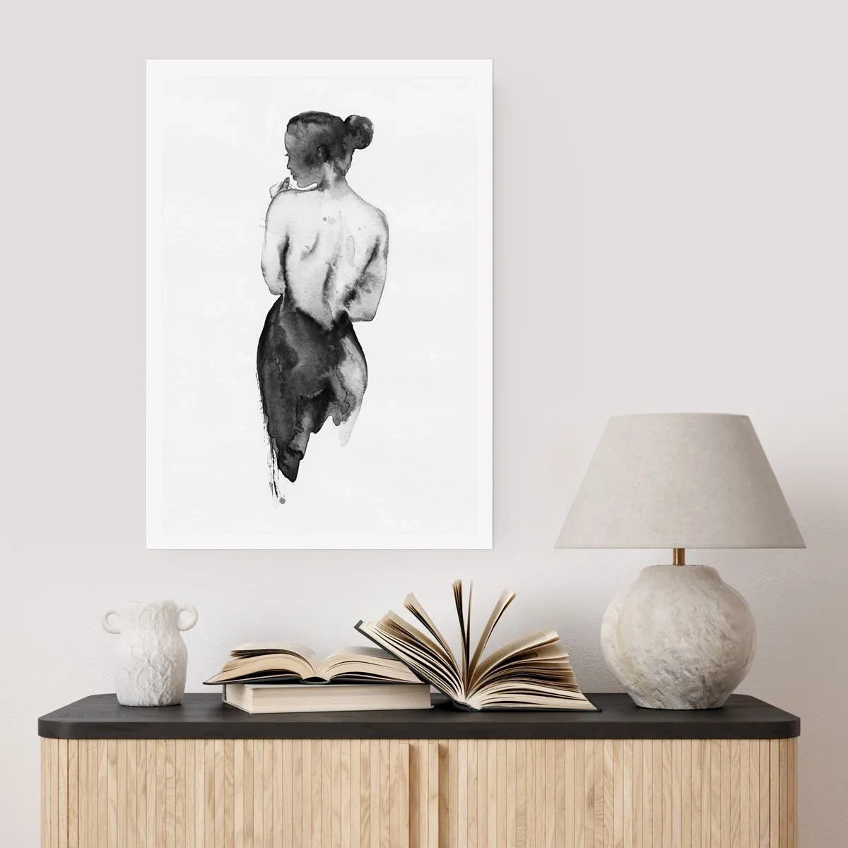 Affiche - Poster - Auprès d'elle, le monde disparaît - 70x100 cm