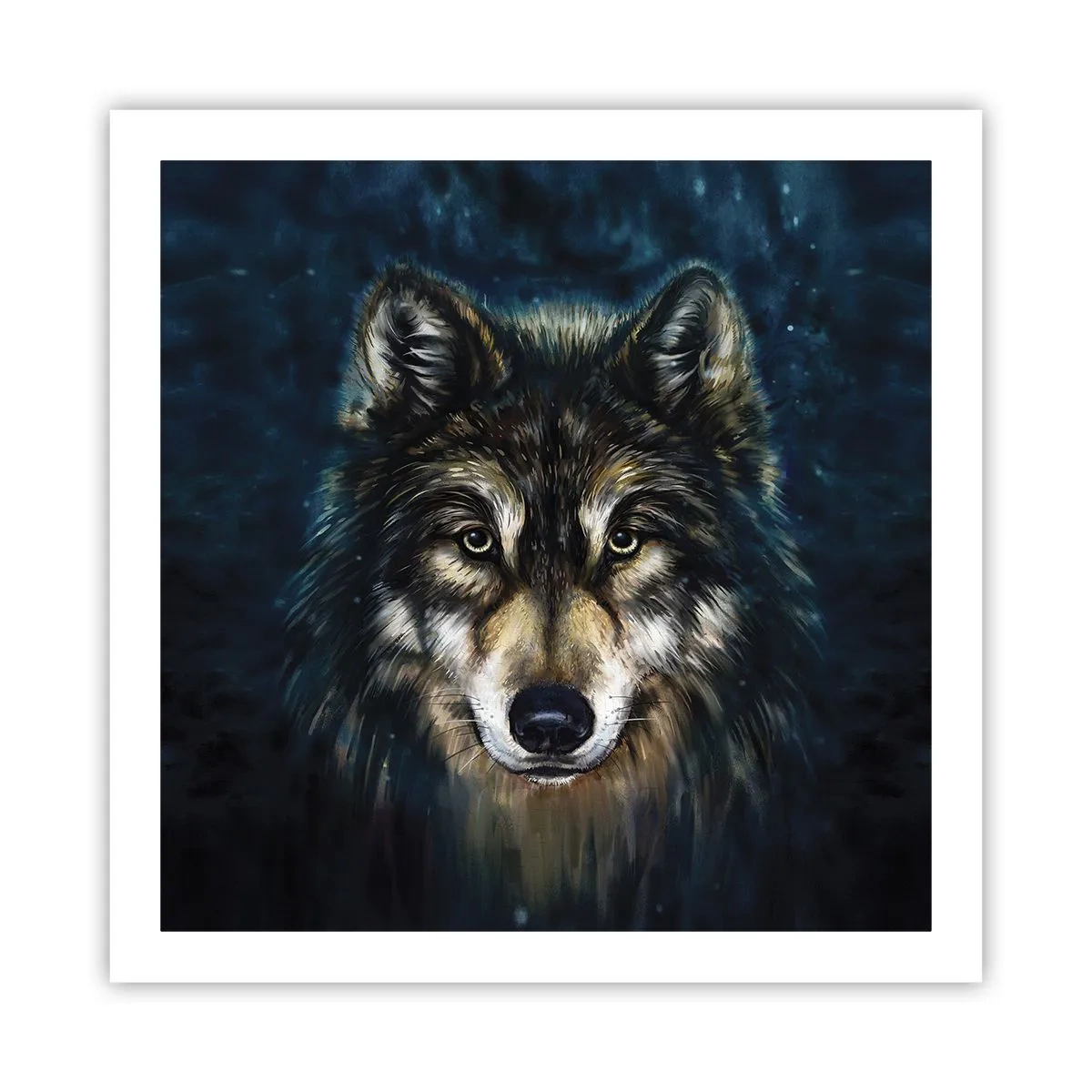 Affiche - Poster - Alpha? Et oméga - 60x60 cm