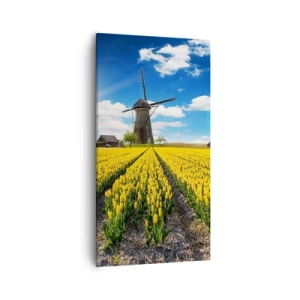 Impression sur toile - Image sur toile - Ça ne pourrait pas être plus hollandais - 55x100 cm