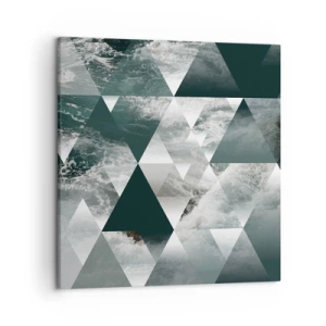 Impression sur toile - Image sur toile - Point de vue de cristal - 50x50 cm