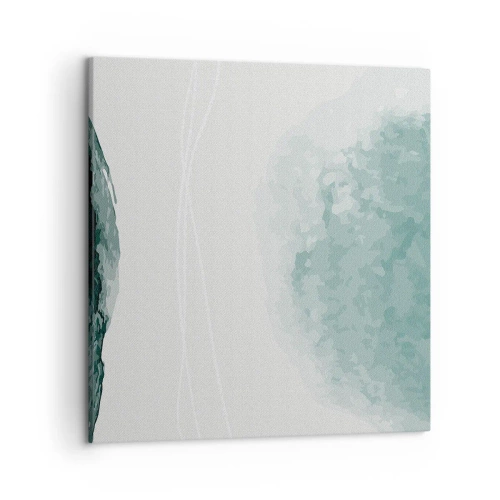 Impression sur toile - Image sur toile - Rencontre avec le brouillard - 50x50 cm