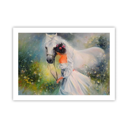 Affiche - Poster - Comme dans un beau rêve - 70x50 cm