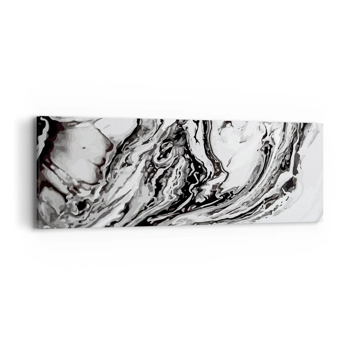 Impression sur toile - Image sur toile - Au début, c'était le chaos - 90x30 cm