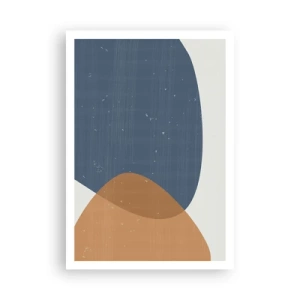 Affiche - Poster - Ovales et influences - 70x100 cm
