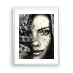 Affiche dans un cadre blanc - Poster - Beauté sauvage - 40x50 cm