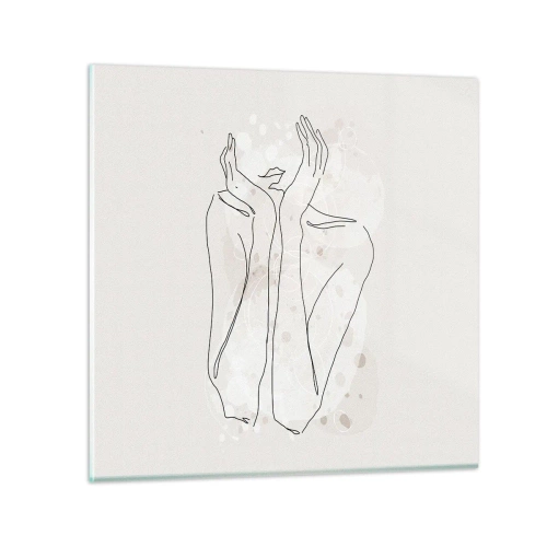 Impression sur verre - Image sur verre - Instant de rêve - 50x50 cm