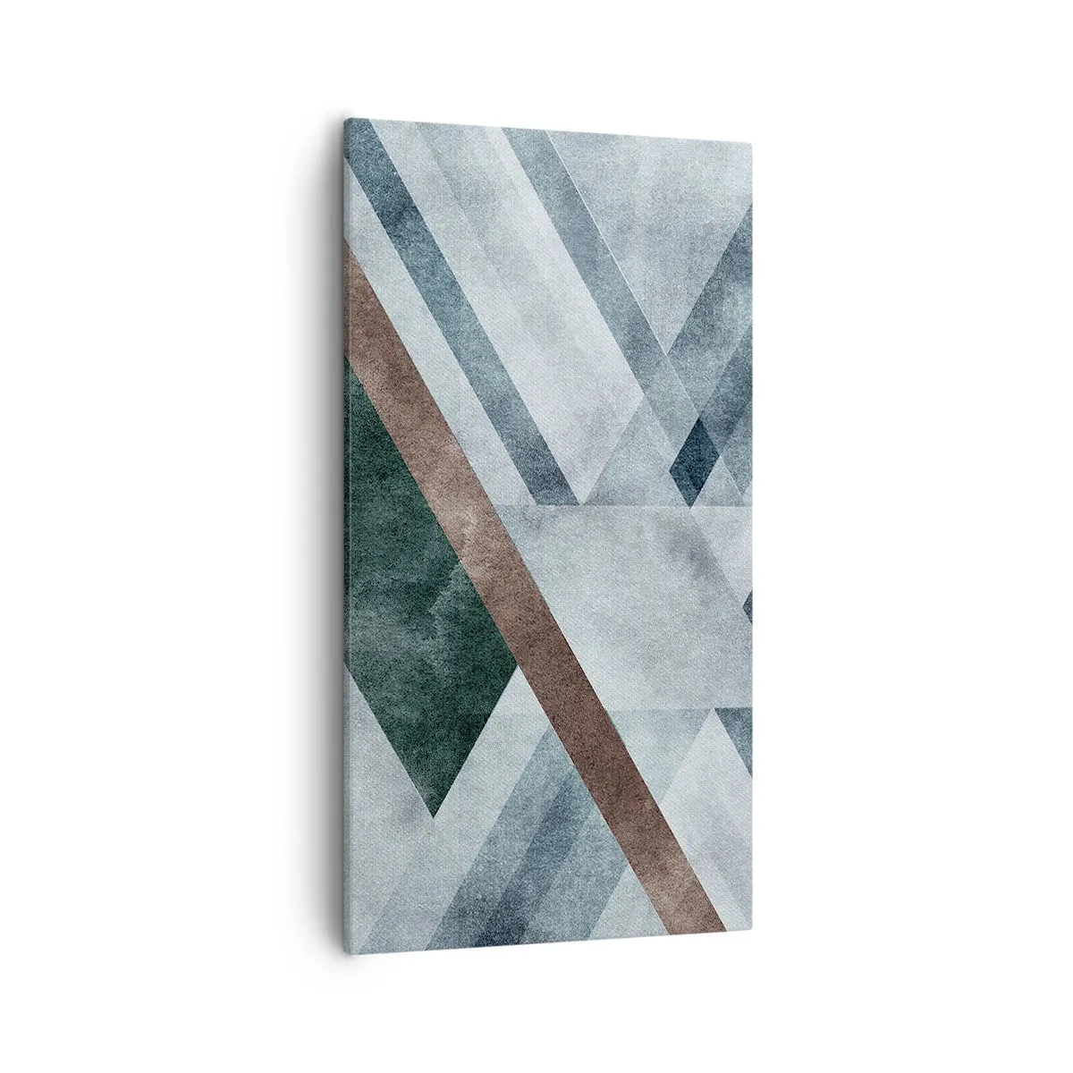 Impression sur toile - Image sur toile - Élégance sophistiquée de la géométrie - 55x100 cm