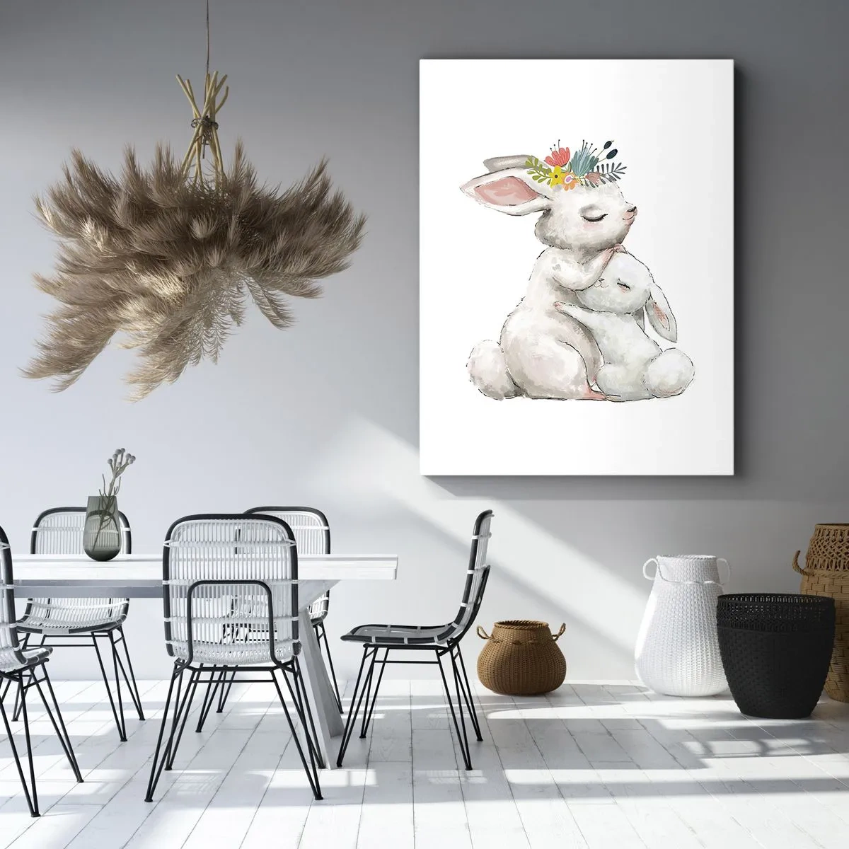Impression sur toile - Image sur toile - Maman irremplaçable - 45x80 cm