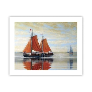 Affiche - Poster - He, navigue, marin - 50x40 cm