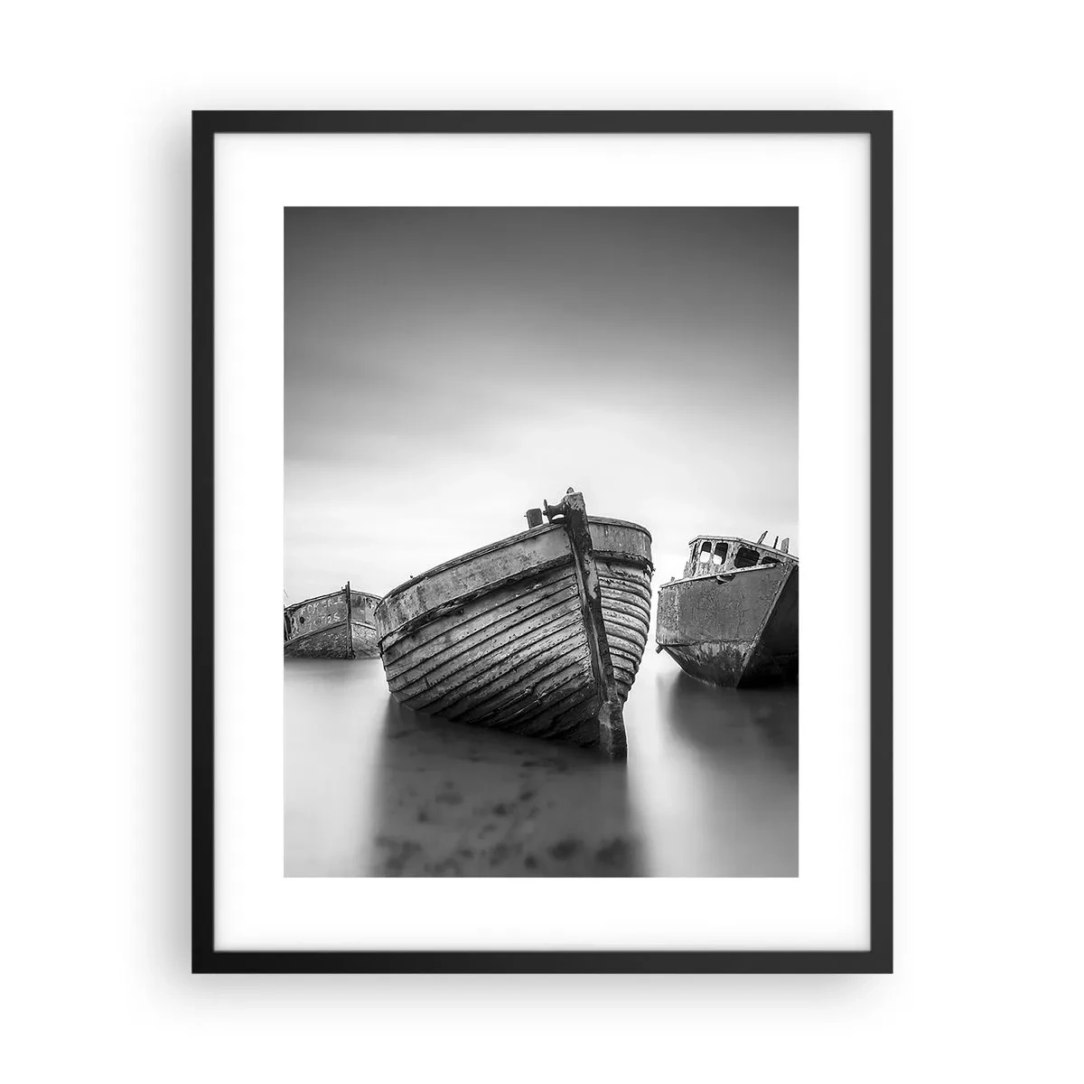 Affiche dans un cadre noir - Poster - Cùest déjà un souvenir... - 40x50 cm