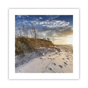 Affiche - Poster - Invitation à la ballade - 40x40 cm