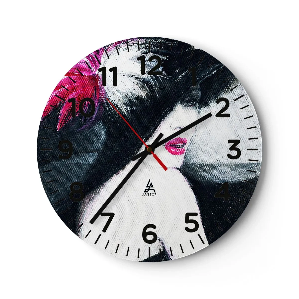 Horloge murale - Pendule murale - Toujours un secret - 30x30 cm