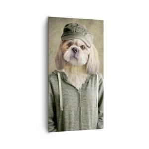 Impression sur toile - Image sur toile - je préfère plus détendu - 65x120 cm