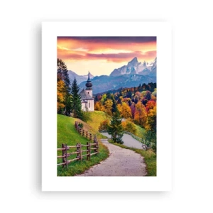 Affiche - Poster - Paysage comme peind - 30x40 cm
