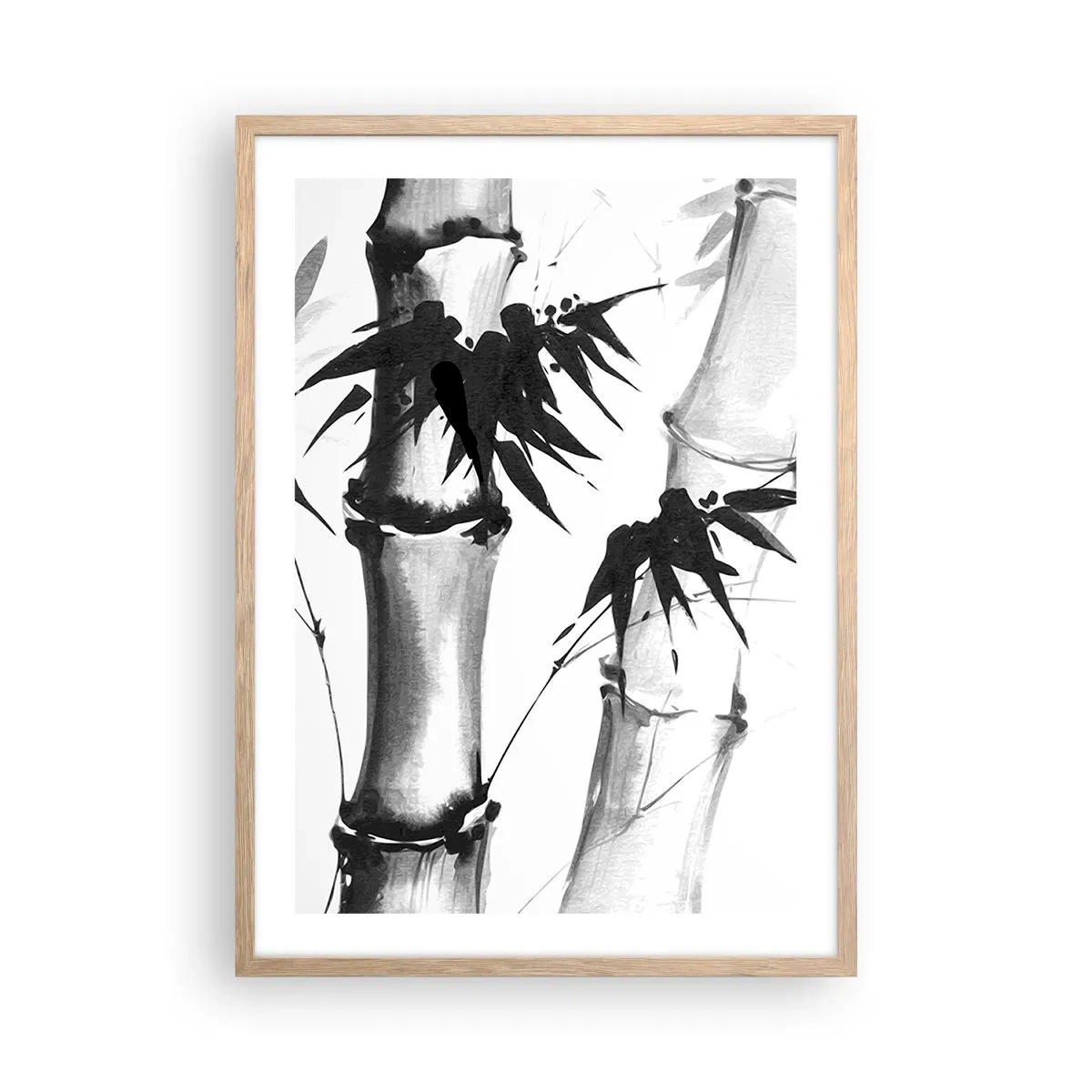 Affiche dans un chêne clair - Poster - Gros plan sur l'orient - 50x70 cm