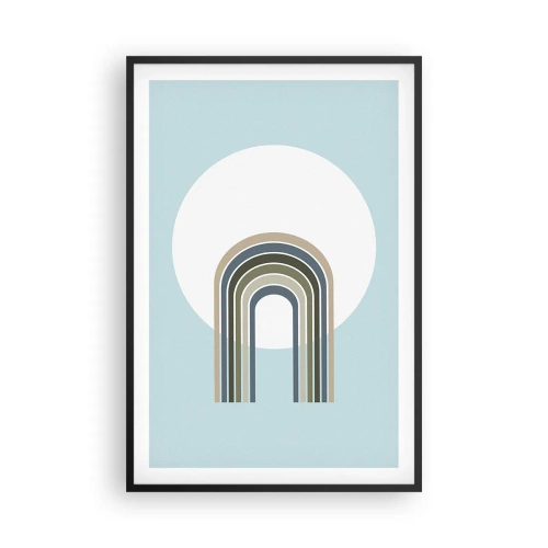 Affiche dans un cadre noir - Poster - Attraction irrésistible - 61x91 cm