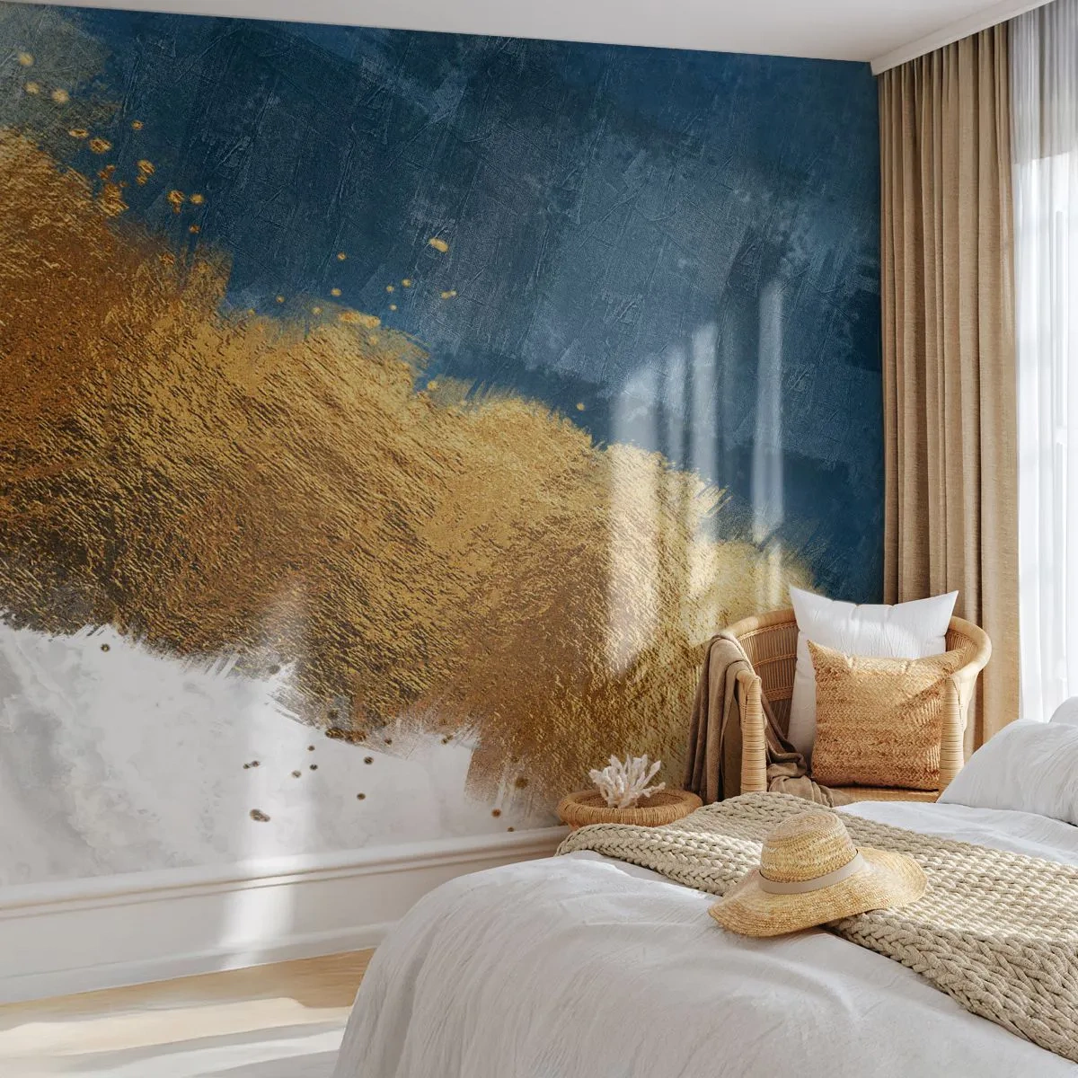 Papier Peint Photo Standard Eco - Les couleurs de l’été - Art Déco, Morceau, Moderne - 400x280 cm