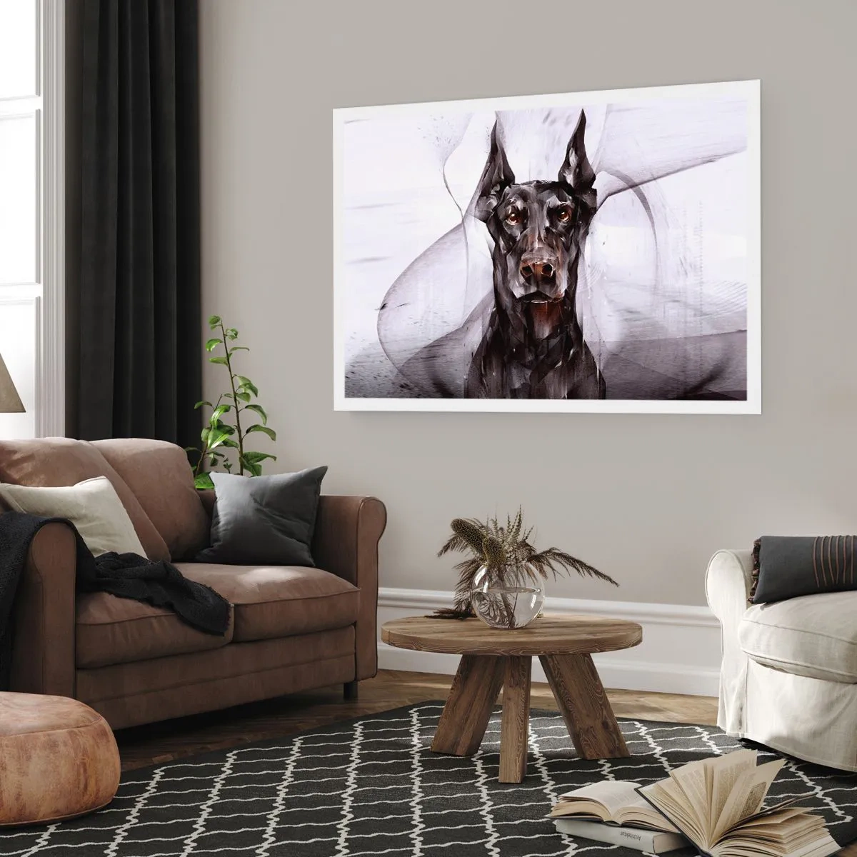 Affiche - Poster - Né noble - 40x30 cm