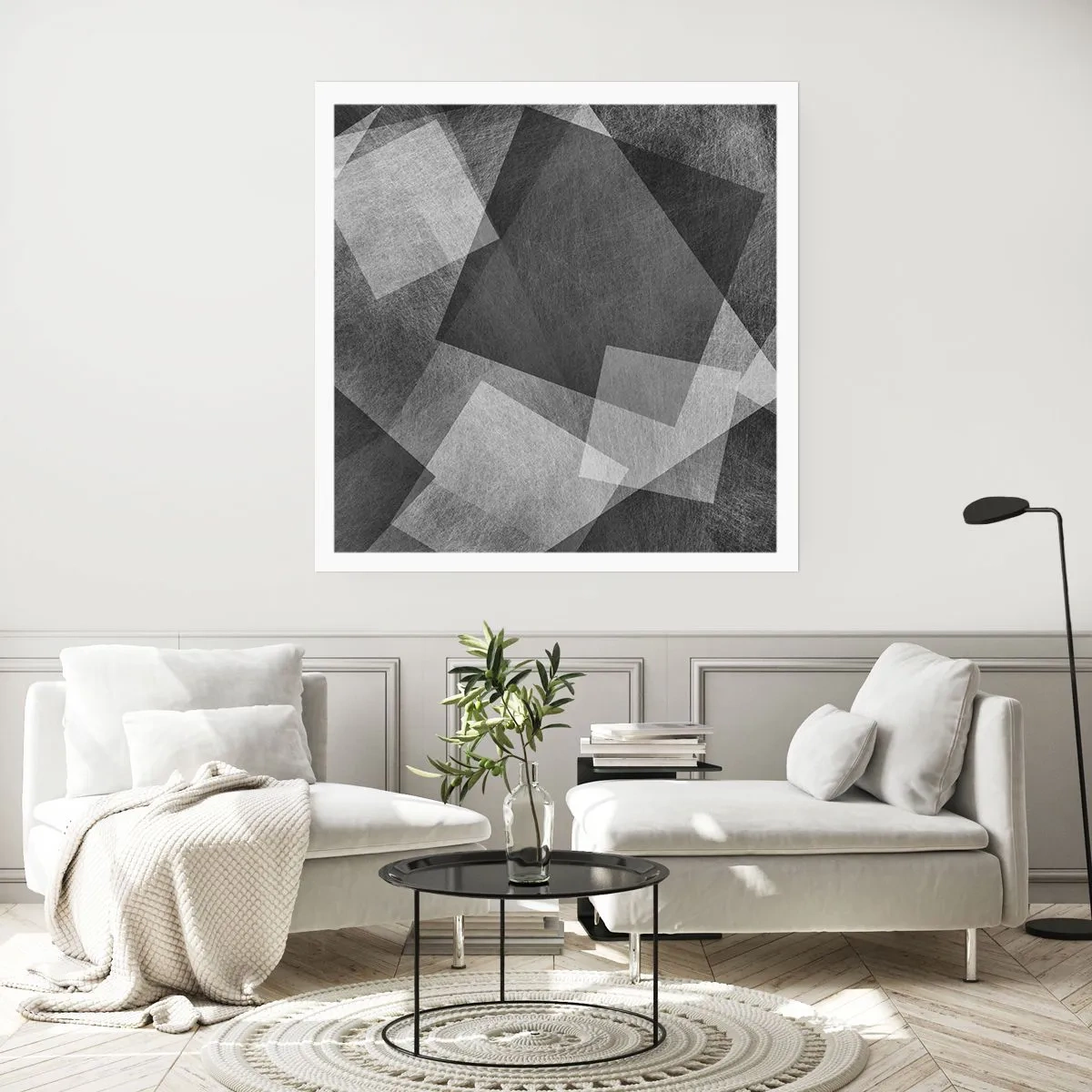 Affiche - Poster - Le symbole éternel de durabilité et d'ordre - 50x50 cm