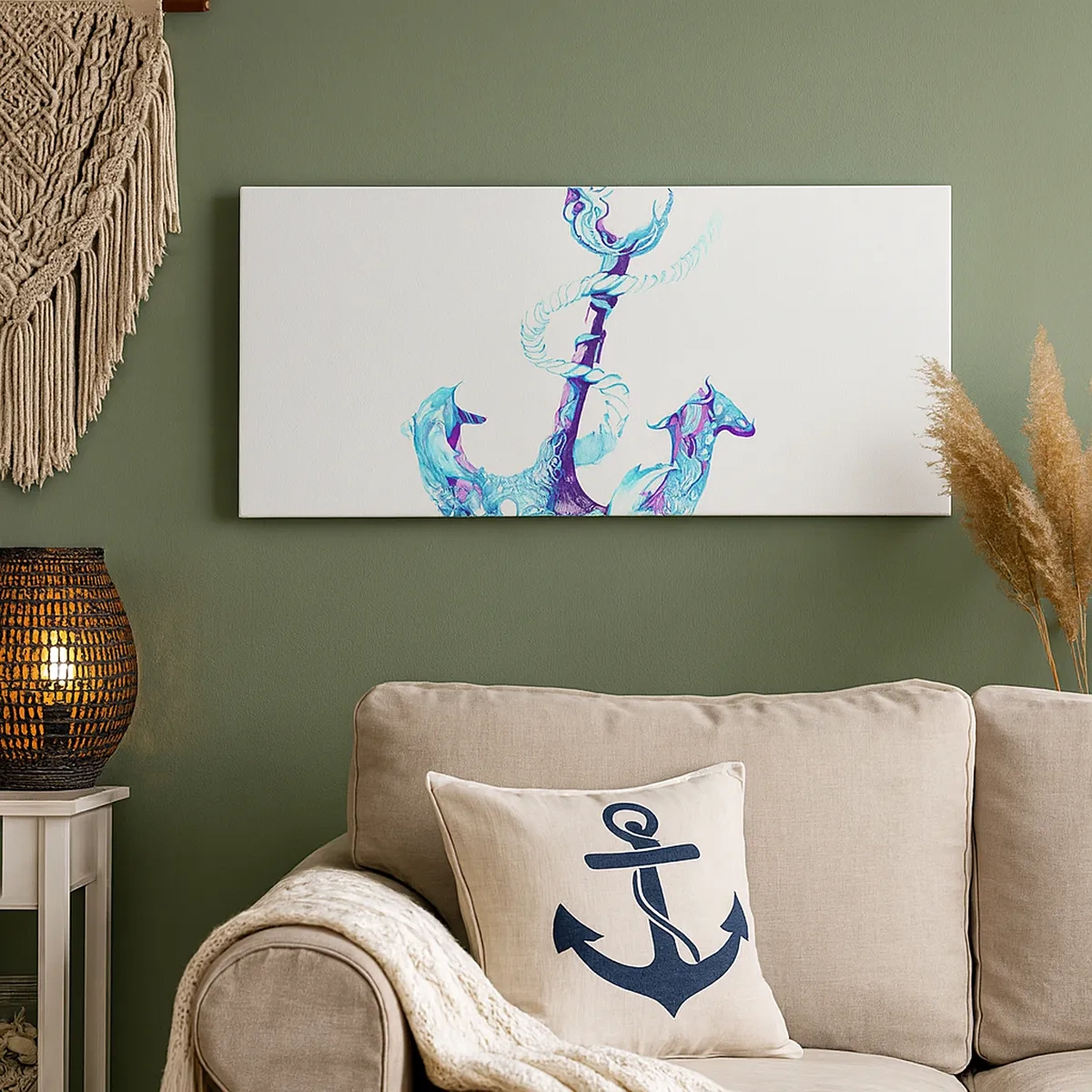 Impression sur toile - Image sur toile - Le confident des secrets de la mer - 30x30 cm