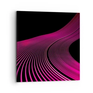 Impression sur toile - Image sur toile - Avenue de lumière - 70x70 cm