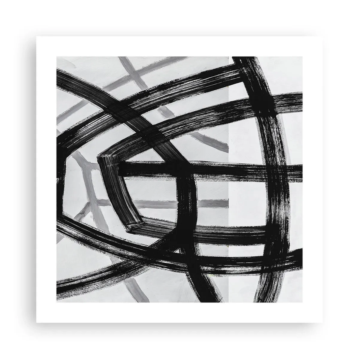 Affiche - Poster - Profondeur du bâtiment - 50x50 cm