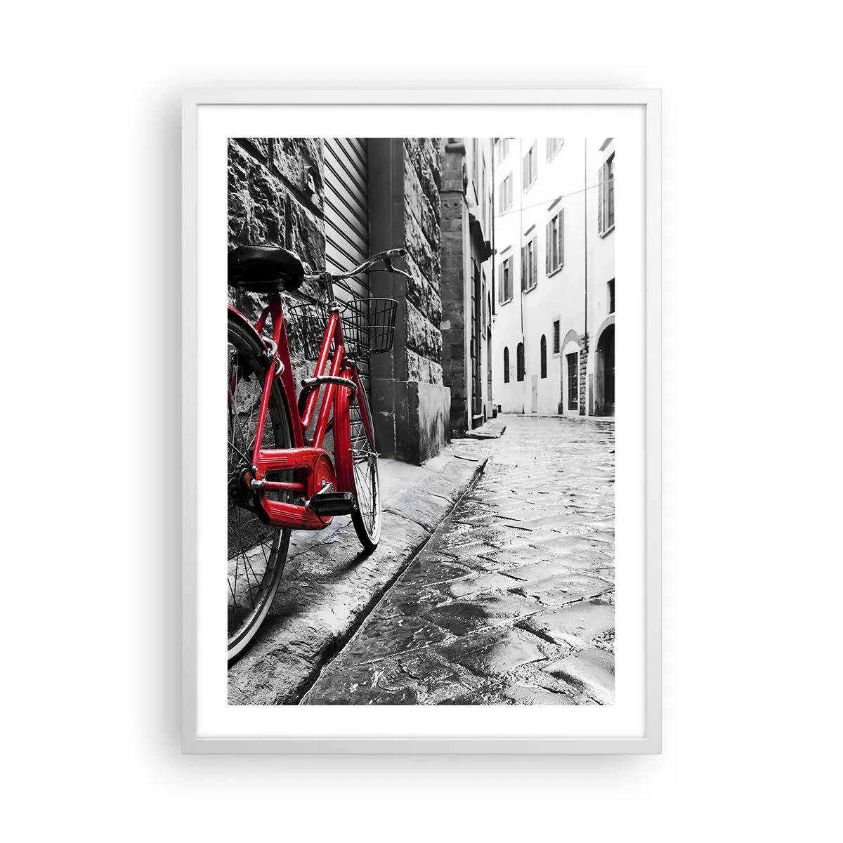 Affiche dans un cadre blanc - Poster - La vraie beauté ne vieillit pas - 50x70 cm