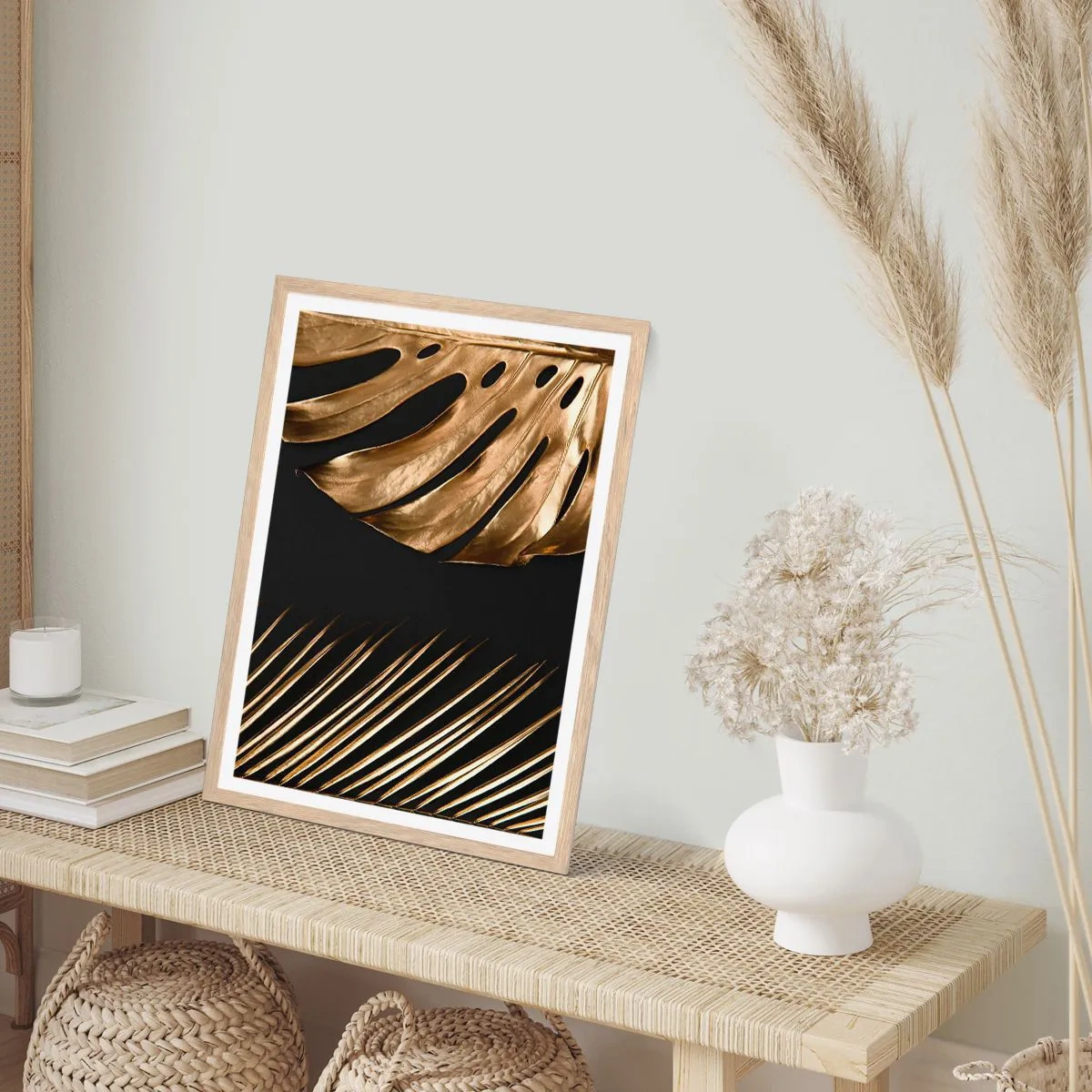 Affiche dans un chêne clair - Poster - Différent et tout aussi cher - 30x40 cm