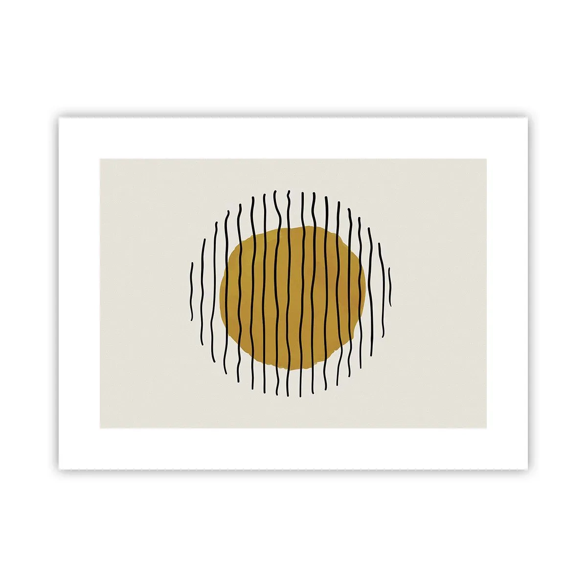 Affiche - Poster - Abstraction tremblante de chaleur - 40x30 cm