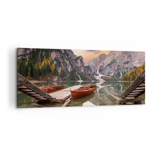 Impression sur toile - Image sur toile - Promesse du jour - 100x40 cm