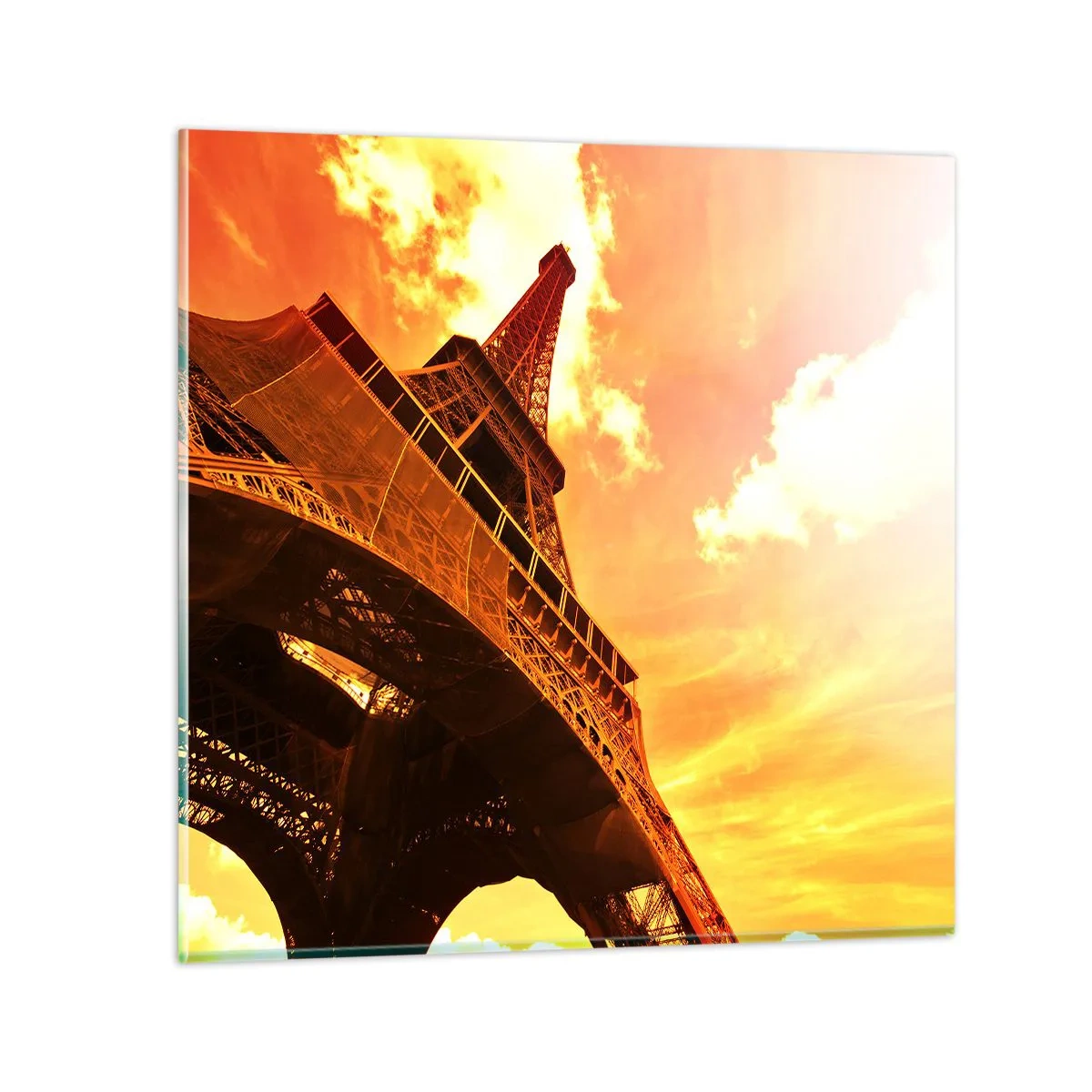Impression sur verre - Image sur verre - Monumental, car il est doré par le soleil - 30x30 cm
