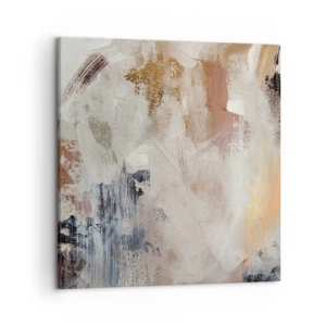 Impression sur toile - Image sur toile - Abstraction brumeuse - 50x50 cm