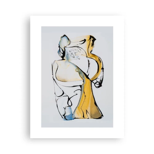 Affiche - Poster - Abstraction du verre - 30x40 cm