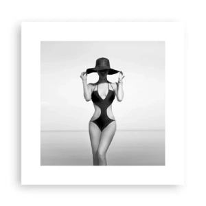Affiche - Poster - Mon prénom? Élégance - 30x30 cm
