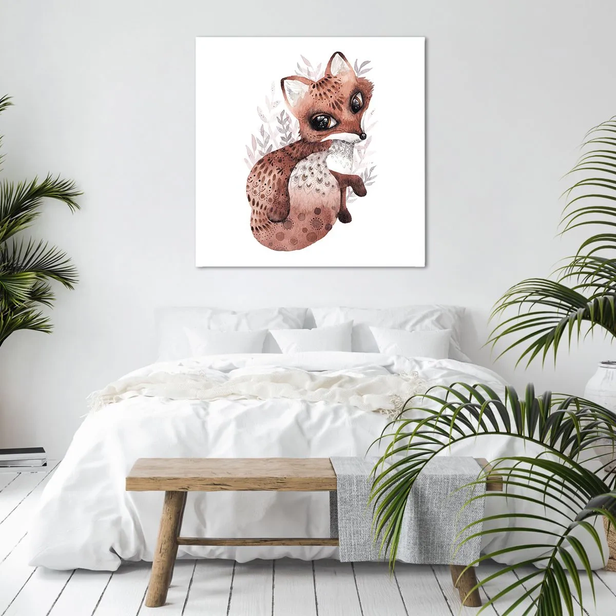 Impression sur toile - Image sur toile - Seulement à aimer - 30x30 cm