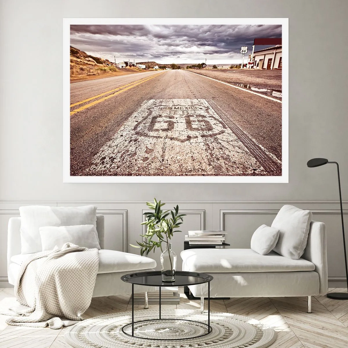 Affiche - Poster - Mother Road - une légende américaine - 91x61 cm