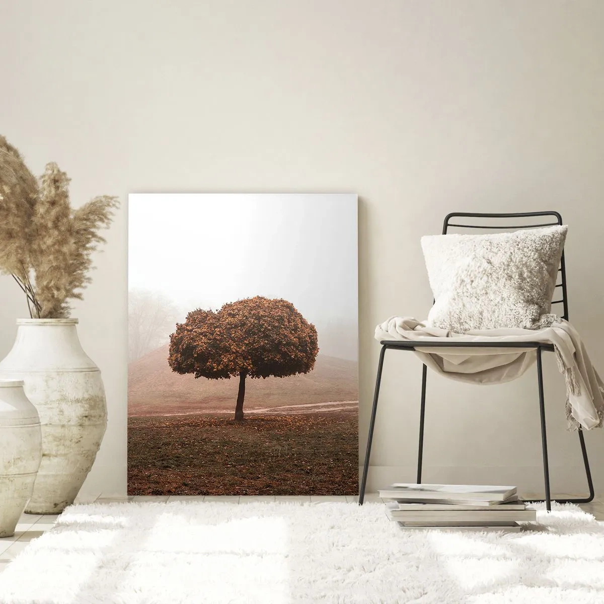 Impression sur verre - Image sur verre - Après un été chargé - 70x100 cm