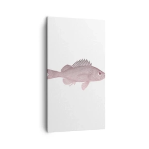 Impression sur toile - Image sur toile - Poisson aux grands yeux - 45x80 cm