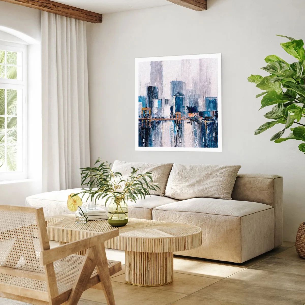 Affiche - Poster - Impression new-yorkaise - 30x30 cm