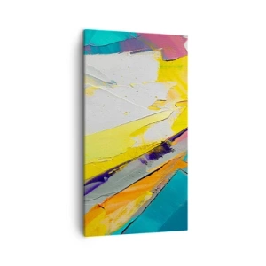 Impression sur toile - Image sur toile - Anatomie du monde - 45x80 cm
