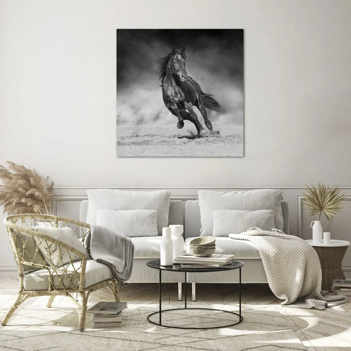 Impression sur verre - Image sur verre - Digne de l'émir lui-même - 70x70 cm
