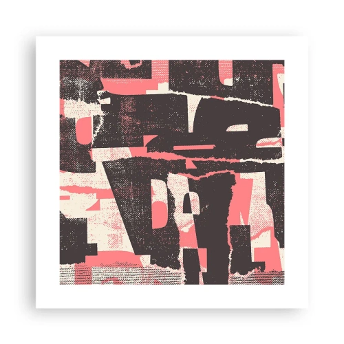 Affiche - Poster - Tout ce tapage - 40x40 cm