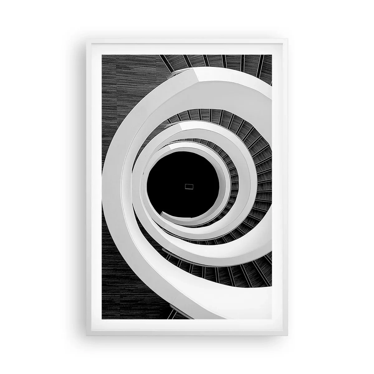 Affiche dans un cadre blanc - Poster - Les choses concrêtes - 61x91 cm