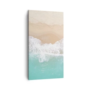 Impression sur toile - Image sur toile - Caresse de l'océan - 45x80 cm