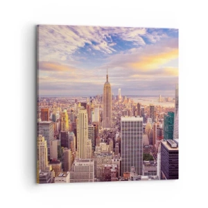 Impression sur toile - Image sur toile - Atteindre les nuages ​​eux-mêmes - 70x70 cm