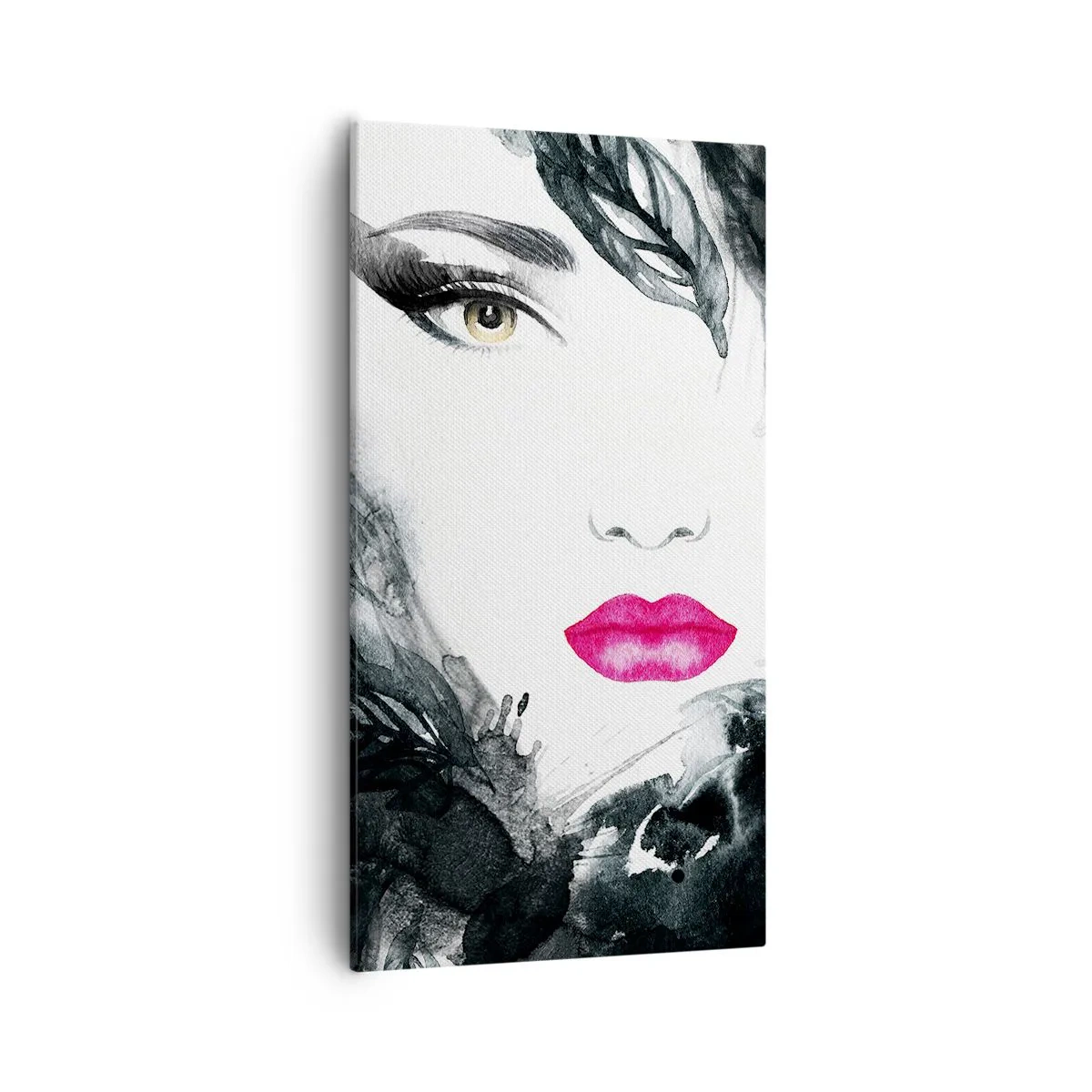 Impression sur toile - Image sur toile - Attention! Femme fatale - 55x100 cm