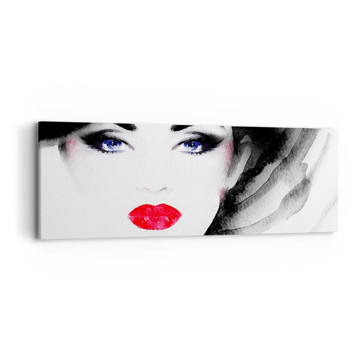 Impression sur toile - Image sur toile - Elle repousse et attire - 90x30 cm