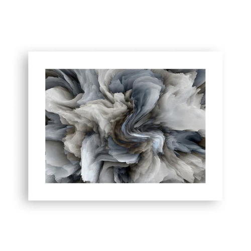 Affiche - Poster - Pierre et fleur - 40x30 cm